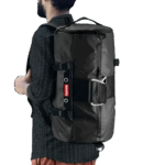 Ultimate 3-in-1 Travel & Gym Duffel – Black - Image 2